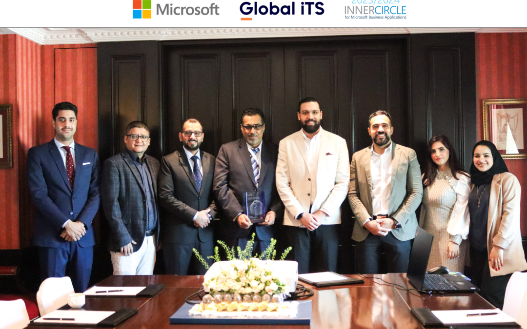 GLOBAL iTS ACHIEVES THE 2023-2024 MICROSOFT BUSINESS APPLICATIONS INNER CIRCLE AWARD  